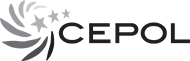 Cepol – emblemat czarno-biały