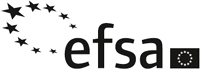 EFSA — logo i sort og hvid