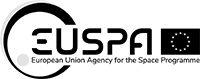 Agenția Uniunii Europene pentru Programul Spațial — logo alb-negru