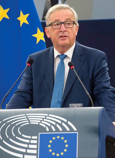 Image: Jean-Claude Juncker, President of the European Commission, gives his State of the Union address for 2016 in the European Parliament, Strasbourg, France, 14 September 2016. © European Union