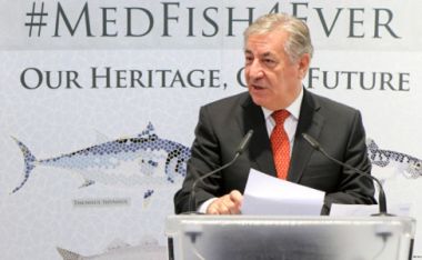 Image: Commissioner Karmenu Vella at the launch of the MedFish4Ever initiative, Brussels, 27 April 2016. © European Union