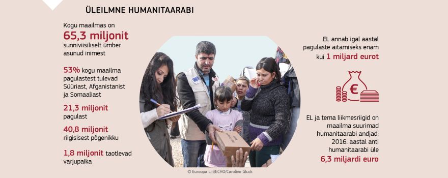 Infograafik: Üleilmne humanitaarabi