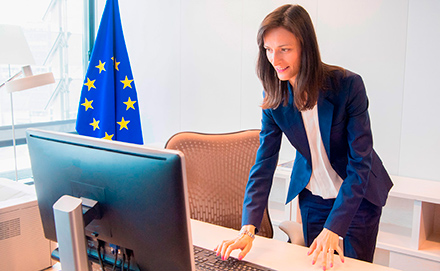 In July 2017 Mariya Gabriel was appointed the new Commissioner for Digital Economy and Society. © European Union