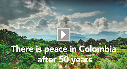 Jak EU podporujmír v Kolumbii po 52 letech konfliktu