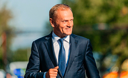 Eurooppa-neuvosto valitsi 9. maaliskuuta 2017 Donald Tuskin puheenjohtajakseen toiseksi 2,5 vuoden mittaiseksi kaudeksi (1. kesäkuuta 2017 – 30. marraskuuta 2019).