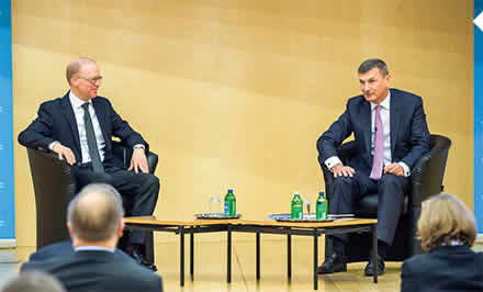 Commission Vice-President Andrus Ansip at a Citizens’ Dialogue on the opportunities offered by the Digital Single Market, Budapest, Hungary, 9 November 2017.