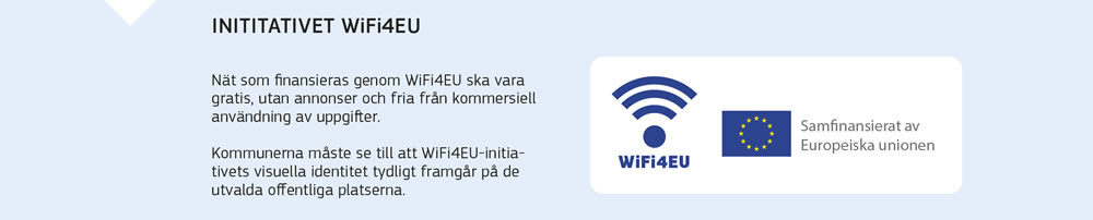 En sammanfattning av initiativet Wifi4EU
