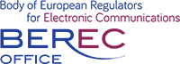 Agencja Wsparcia BEREC — emblemat w kolorze