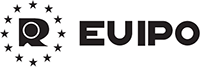 Eiropas Savienības Intelektuālā īpašuma birojs – melnbalta emblēma