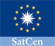 Az Európai Unió Műholdközpontja – színes logó